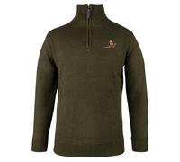 Pull à col zippé Jack Pyke Pheasant Vert M