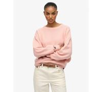 Superdry Slouchy Crew Neck Sweater Rose M Femme