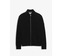 Pull à fermeture éclair complète en laine polyamide Aigle Esssential Noir M