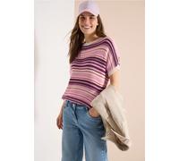 Pull à manches courtes en fil de ruban