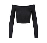 Pull à manches longues pailleté avec épaules dénudées femme Urban Classics XL