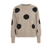 Pull à pois femme b.young Omme Beige XS