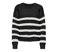 Pull à rayures avec col rond femme Only Billie S
