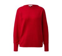 Pull Ã structure cÃŽtelÃ©e avec manches chauve-souris femme s.Oliver Rouge 48