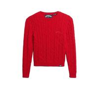 Superdry Essentials Slim Fit Sweater Rouge XL Femme