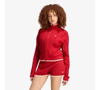 Adidas Firebird Femme - Vestes Zippees, Rouge - Taille M (38-40) - Toile de coton Red M (38-40)