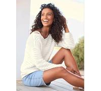 Pull ajouré pur coton - Best Connection - écru ÉCRU 42