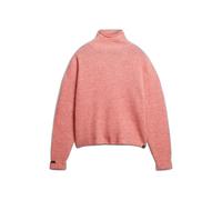 Pull ample Ã col cheminÃ©e femme Superdry Rouge XS