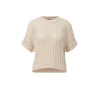 Pull ample en maille à sequins manches courtes femme COMMA Beige L