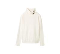Pull avec dÃ©tails boutonnÃ©s femme Tom Tailor Blanc 3XL