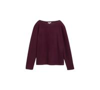 Pull avec dÃ©tails boutonnÃ©s femme Tom Tailor Rouge XS
