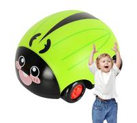 Pull Back Animal Cars - Ensemble De Jeu De Véhicule À Friction, Ensemble De Course Drôle en Forme De coccinelles De Dessin Animé, Jouet d'apprentissage Précoce | Voiture Miniature Cinétique