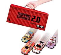 Pull Back Cars - 14,76 X 6,3 X 5,91 Pouces, Lot De 48 Mini Véhicules, Modèles De Camions À Friction, Collection Assortie De Voitures De Course À Inertie | Jeu Éducatif , Cadeaux De Fête Pour Ga