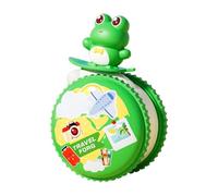 Pull Back Frog Toy for Kids, Grip Ability Educational Traction Walking Toy, Fine Motor Skill Development for Boys 3+ Years, and Safe Material, 3,94 x 2,76 x 1,97 in
