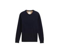 Pull basic en maille de coton Tom Tailor Bleu 3XL