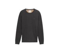 Pull basic en maille de coton Tom Tailor Gris L