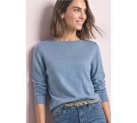 Street One Pull Basique avec col Bateau Bleu Northern Mel. 42