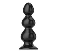 Pull Bead Anal Plug Sont disponibles en 6 tailles TPE Plug Anal Grand avec Ventouses pour Femmes Hommes Boules Lourdes Anales/Buttplug Masturbateur Sex Toys Pour la Formation Anale (L)