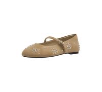 Pull&Bear Ballerines à lanières sable, Taille 36