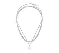 Pull&Bear Chaîne 'STWD' argent, Taille One Size