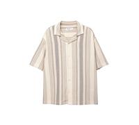 Pull&Bear Chemise beige / beige foncé / bleu fumé / marron, Taille L