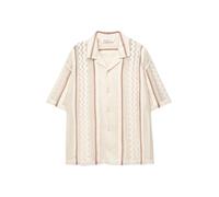 Pull&Bear Chemise beige / cognac, Taille M