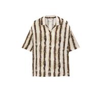 Pull&Bear Chemise beige / marron / noisette, Taille S