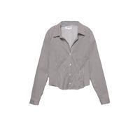 Pull&Bear Chemisier marron / blanc, Taille XL