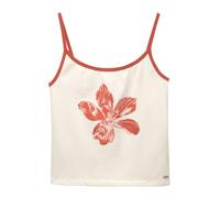 Pull&Bear Haut écru / mandarine, Taille XS