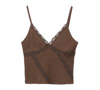 Pull&Bear Haut 'PACIFIC' marron, Taille S