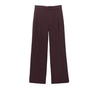 Pull&Bear Pantalon à pince lie de vin, Taille 40