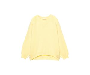 Pull&Bear Pull-over oversize jaune, Taille L