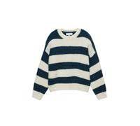 Pull&Bear Pull-over 'PACIFIC' écru / bleu marine, Taille XS