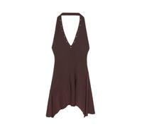 Pull&Bear Robe d’été marron, Taille 42