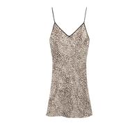 Pull&Bear Robe marron / noir / blanc, Taille 34