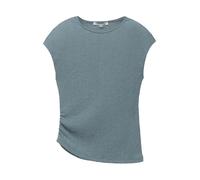 Pull&Bear T-shirt bleu fumé, Taille XS