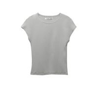 Pull&Bear T-shirt gris clair, Taille S