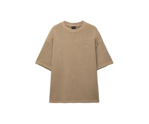 Pull&Bear T-Shirt miel, Taille XS