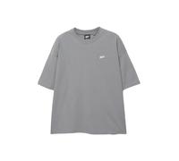 Pull&Bear T-Shirt 'STWD' bleu fumé / blanc, Taille XS