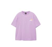 Pull&Bear T-Shirt 'STWD COMMUNITY REFRESH' curry / lavande / blanc, Taille M