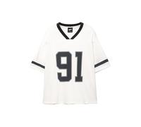 Pull&Bear T-Shirt 'STWD' noir / blanc, Taille S