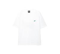 Pull&Bear T-Shirt 'STWD' vert foncé / blanc, Taille XL