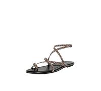 Pull&Bear Tongs mastic / marron / brocart, Taille 36