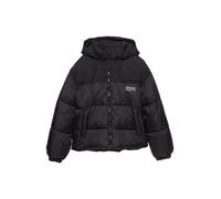 Pull&Bear Veste d’hiver 'PACIFIC' noir / blanc, Taille XS