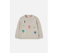 Pull Bébé Fille Brodé D'arbres Beige 6M(67CM)