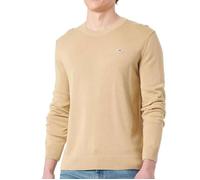 Tommy Jeans Homme TJM Slim Essential Light Sweater Dm0dm18895 Pull-Over, Khaki (Silt), L EU