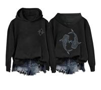 Pull Blanc Coeur Rouge Sweat Colle Grande Multicolore Coloré Mouton Kawaii Une Poche Coeur Nique Mademoiselle DC Habille Larges Chasse Extra Bombers Sweet Style