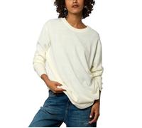 Pull blanc Femme KAPORAL - MARKA - Coupe regular - Col rond - Logo métallique S