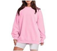 Pull Blanc Polaire pour Sweats Moche Veste Polaire Alpaga Bateau Leopard Sweat Halloween Femme Halloween Automne en Chauve Fete Couple Marque Chemise de Noël Femme Rose M