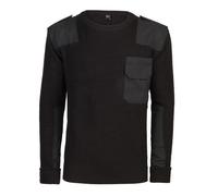 Pull - Brandit - BW - Coude et épaule renforcés - Poche poitrine - Poignets tricotés M